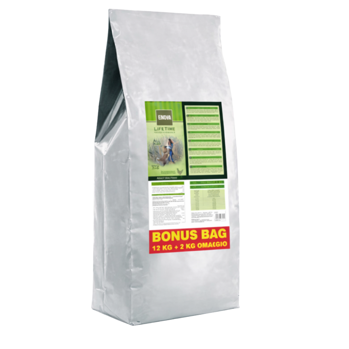 Enova Lifetime Maintenance 12+2 kg OMAGGIO - Adult al pollo