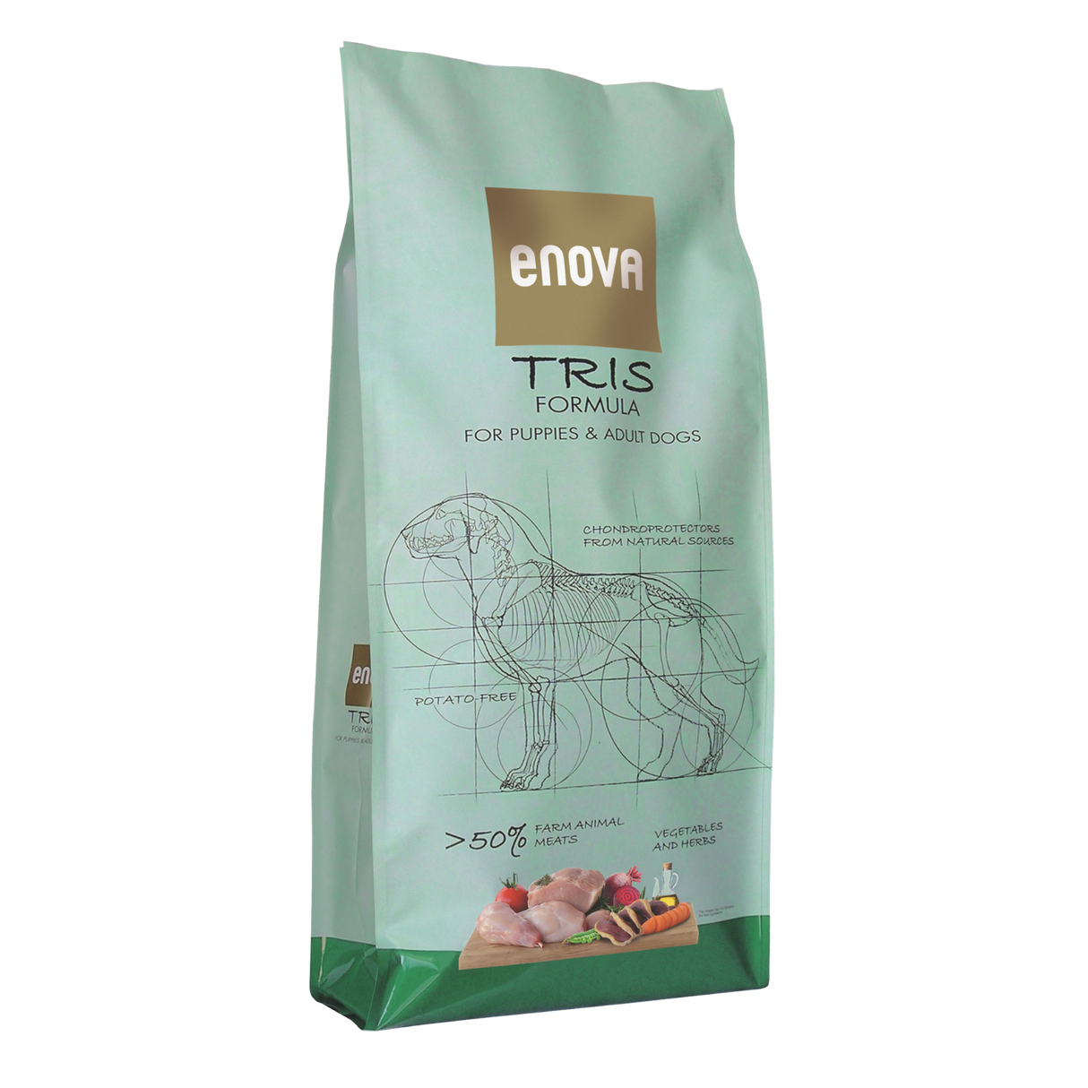 Enova Tris Formula 12 kg - Carni bianche