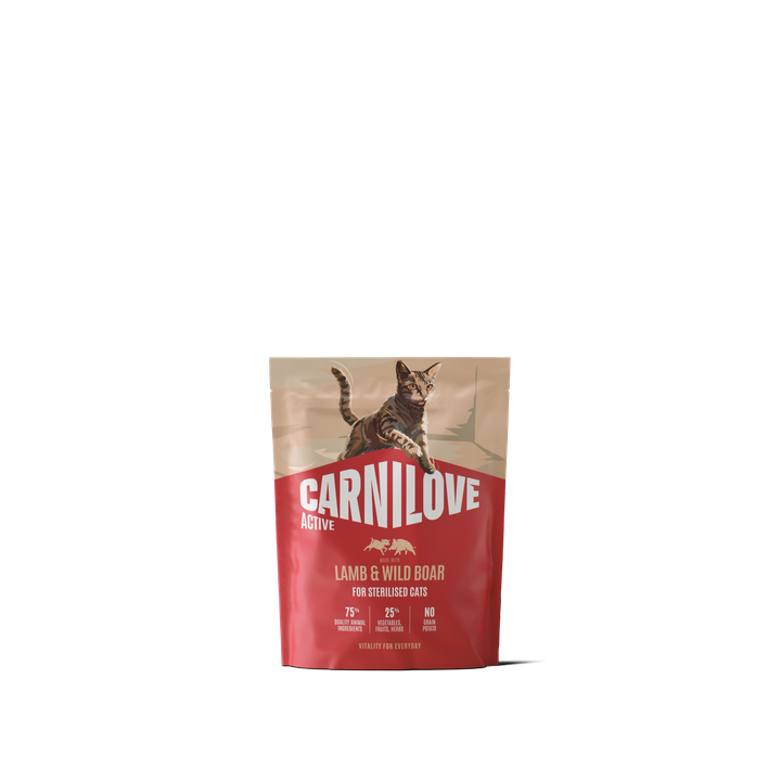 Carnilove Cat Active Sterilizzato Agnello & Cinghiale secco