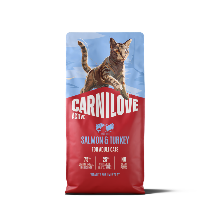 Carnilove Cat Active Adulto Salmone & Tacchino secco