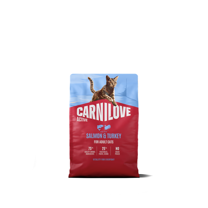 Carnilove Cat Active Adulto Salmone & Tacchino secco