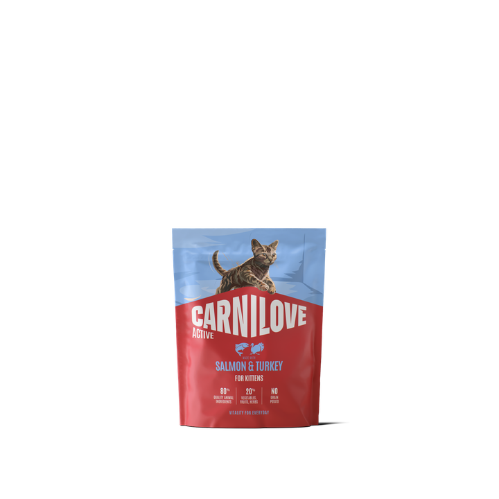 Carnilove Cat Active Kitten Salmone & Tacchino secco