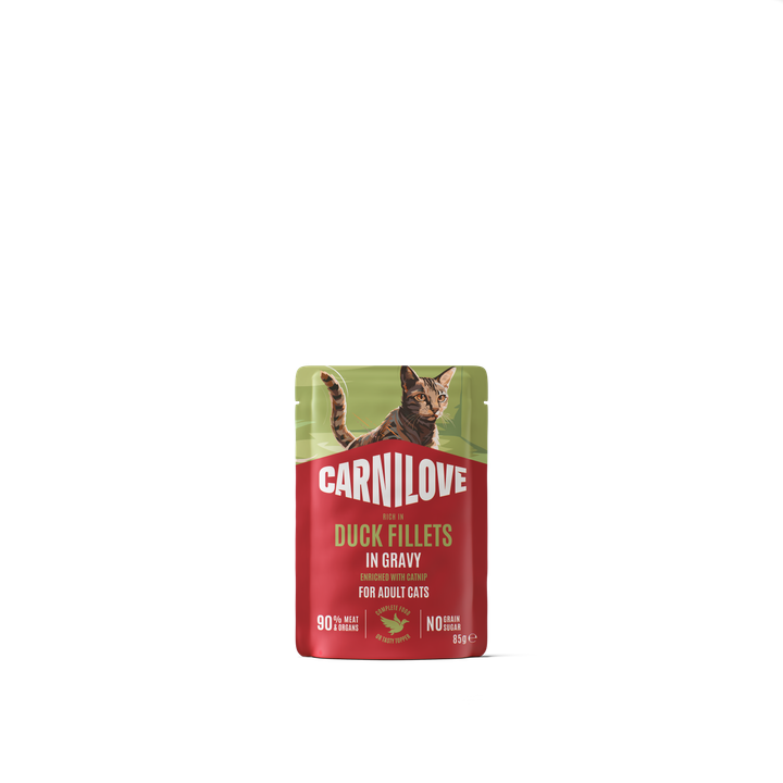 Carnilove Cat Filetti in Salsa MultiPack 12 bustine di 4 gusti diversi da 85 g