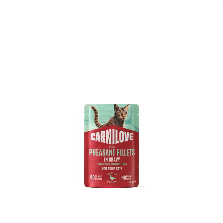 Carnilove Cat Filetti in Salsa MultiPack 12 bustine di 4 gusti diversi da 85 g