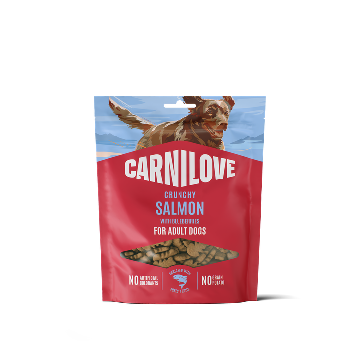 Carnilove Dog Snack Croccante Salmone & Mirtilli blu 200 g