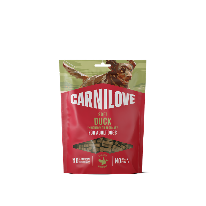 Carnilove Dog Snack Morbido Anatra & Rosmarino 200 g