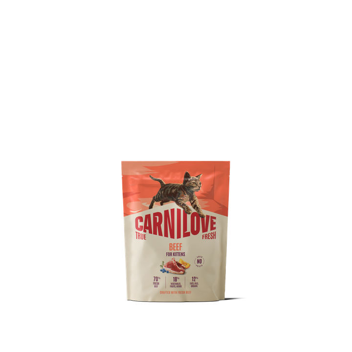 Carnilove Cat True Fresh Kitten Manzo secco