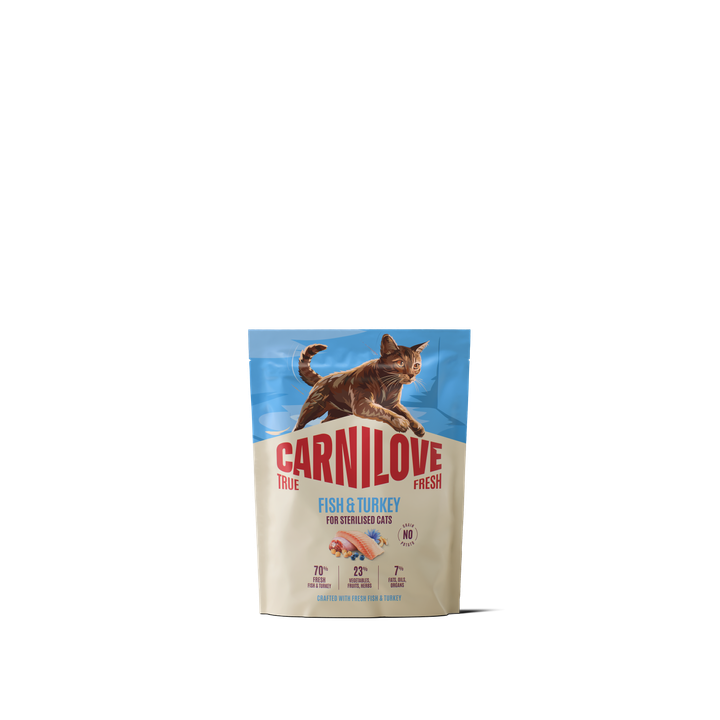 Carnilove Cat True Fresh Sterilizzato Pesce & Tacchino secco