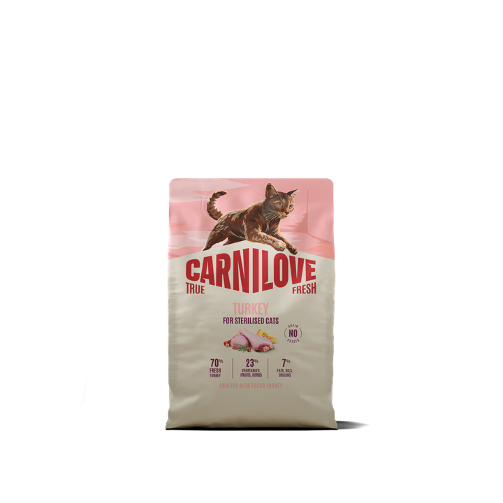 Carnilove Cat True Fresh Sterilizzato Tacchino secco