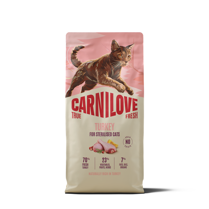 Carnilove Cat True Fresh Sterilizzato Tacchino secco