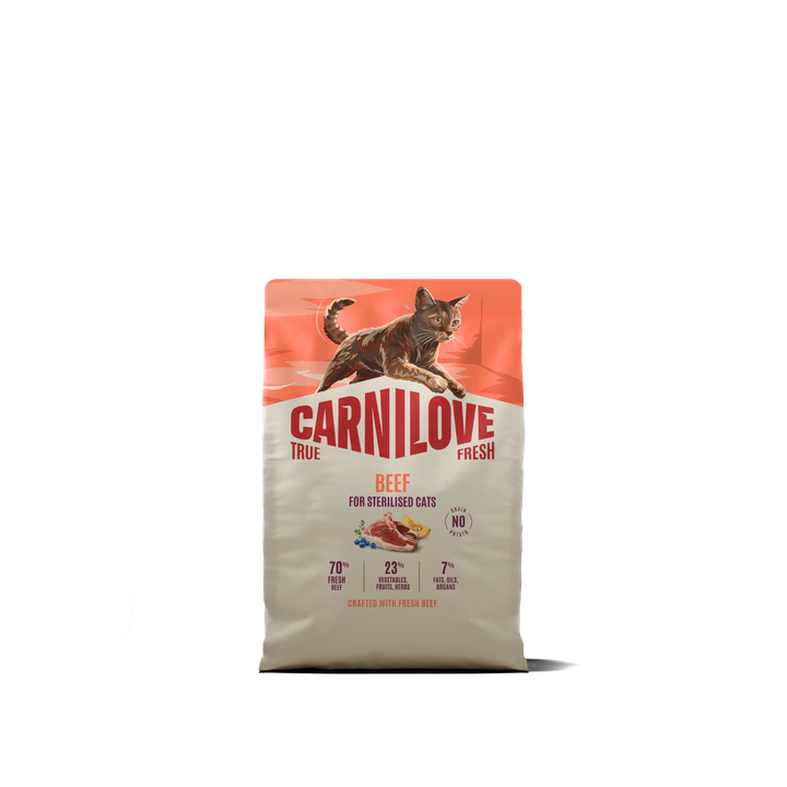 Carnilove Cat True Fresh Sterilizzato Manzo secco