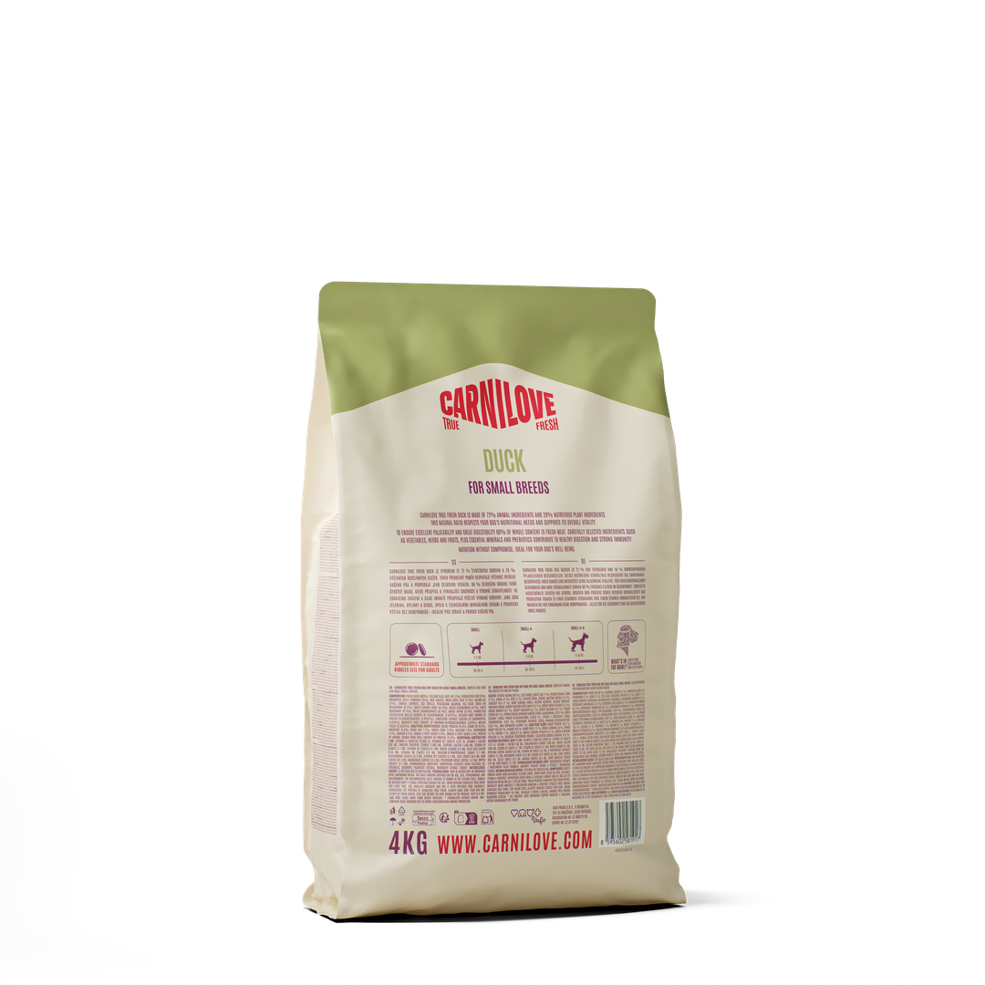 Carnilove Dog True Fresh Small Adult Anatra secco