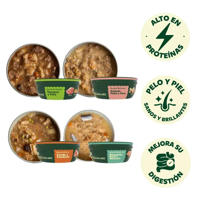 Wild Balance Casseruola Tasting Box 4 x 280 g