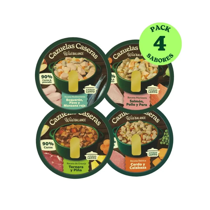 Wild Balance Casseruola Tasting Box 4 x 280 g