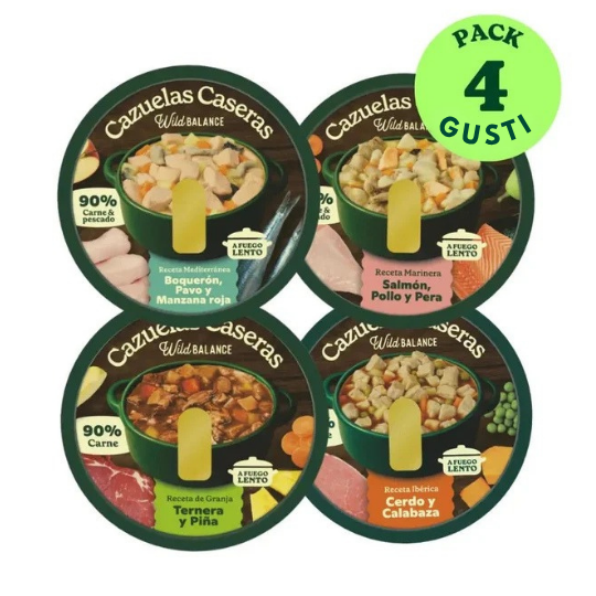 Wild Balance Casseruola Tasting Box 4 x 280 g