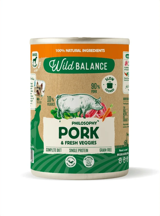 Wild Balance Maiale & Verdure Fresche 400 g