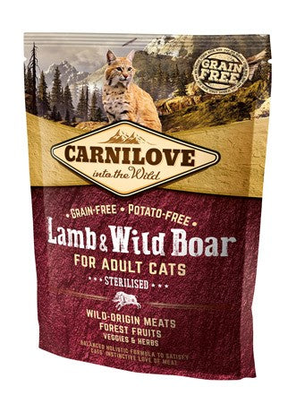 Carnilove Sterilizzato Agnello & Cinghiale 400 g