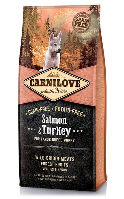 Carnilove Puppy Large Salmone & Tacchino 12 kg