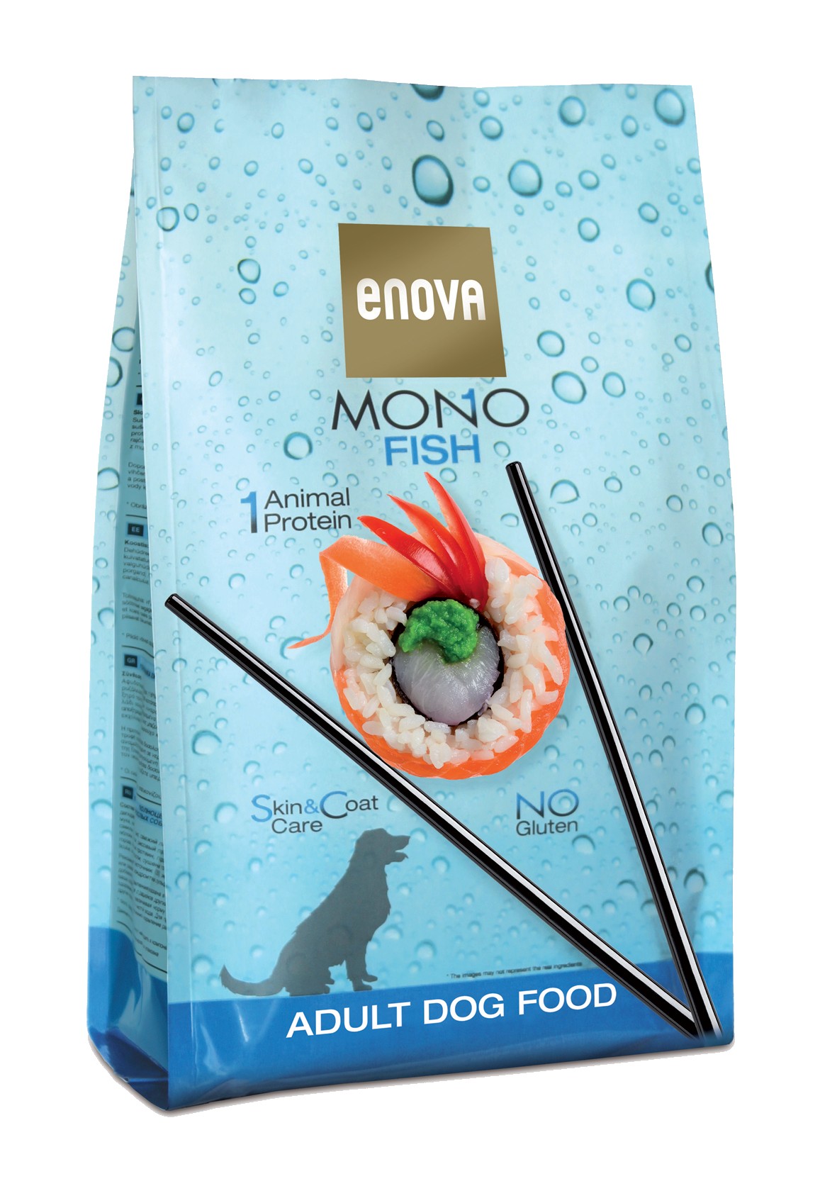 Enova Mono Fish 2 kg - Adult al pesce