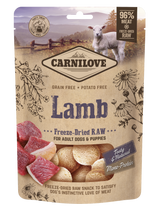 Carnilove Freeze-Dried Raw Snack Monoproteico Agnello 60 g
