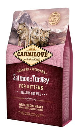 Carnilove Kitten Salmone & Tacchino 2 kg