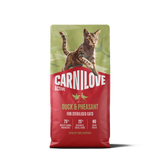Carnilove Cat Active Sterilizzato Anatra & Fagiano secco