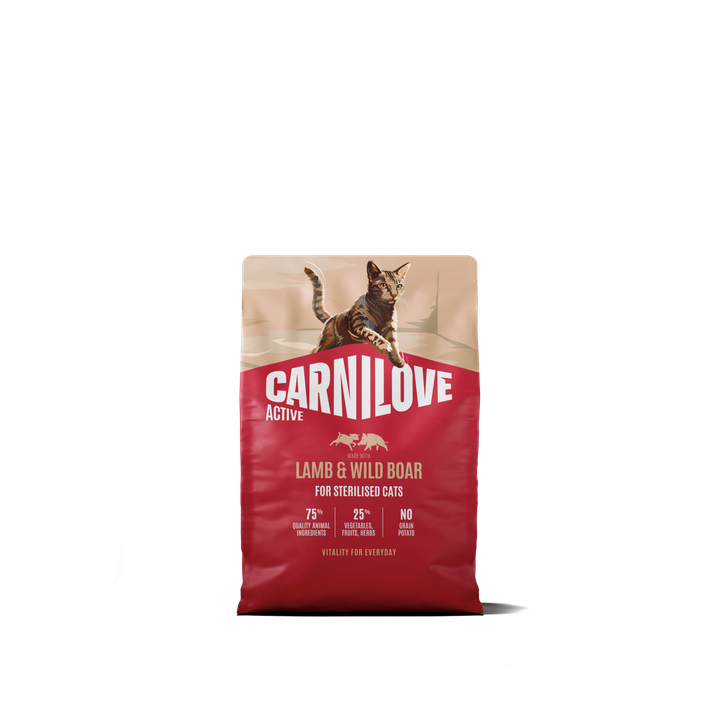 Carnilove Cat Active Sterilizzato Agnello & Cinghiale secco