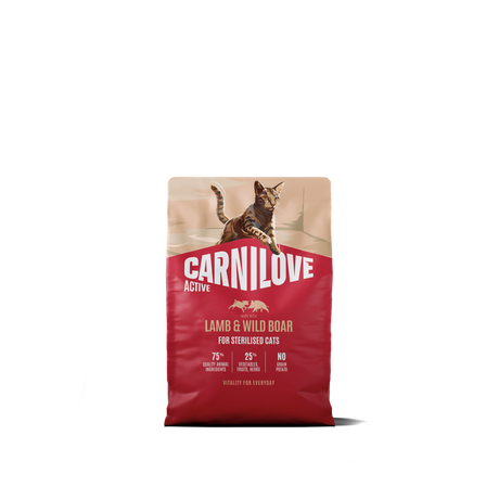 Carnilove Cat Active Sterilizzato Agnello & Cinghiale secco
