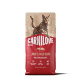 Carnilove Cat Active Sterilizzato Agnello & Cinghiale secco