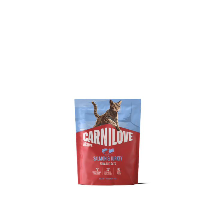 Carnilove Cat Active Adulto Salmone & Tacchino secco
