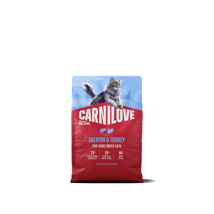 Carnilove Cat Active Adult Large Salmone & Tacchino secco