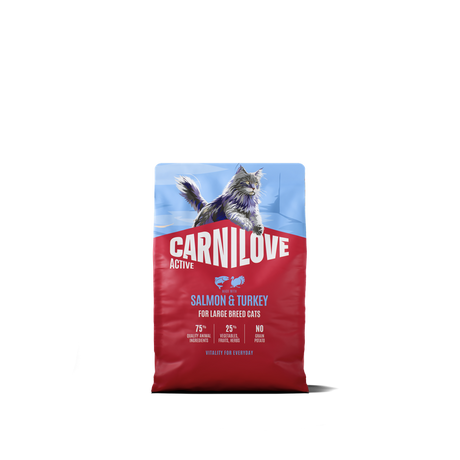 Carnilove Cat Active Adult Large Salmone & Tacchino secco