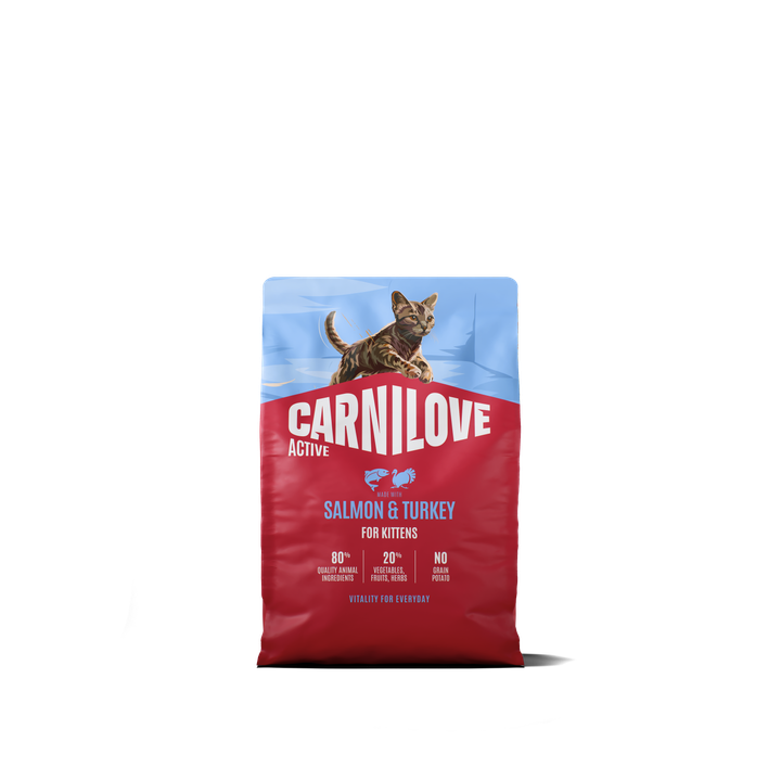 Carnilove Cat Active Kitten Salmone & Tacchino secco