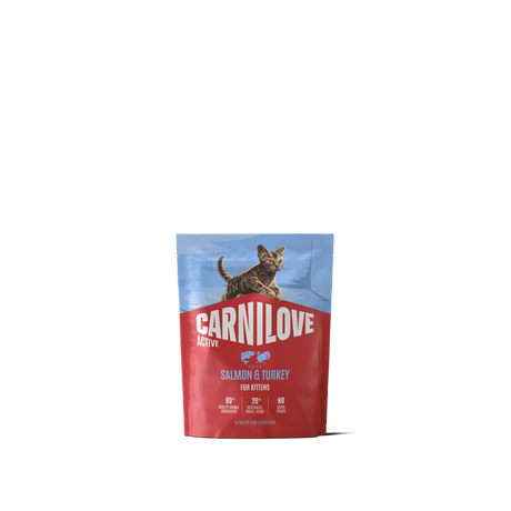 Carnilove Cat Active Kitten Salmone & Tacchino secco