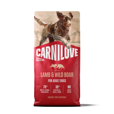 Carnilove Dog Active Adult Agnello & Cinghiale secco
