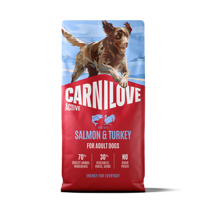 Carnilove Dog Active Adult Salmone & Tacchino secco