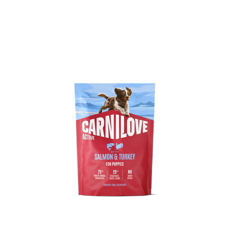 Carnilove Dog Active Puppy Salmone & Tacchino secco