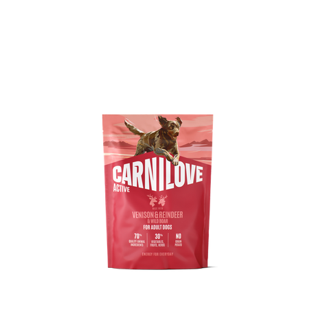Carnilove Dog Active Adult Cervo & Renna & Cinghiale secco