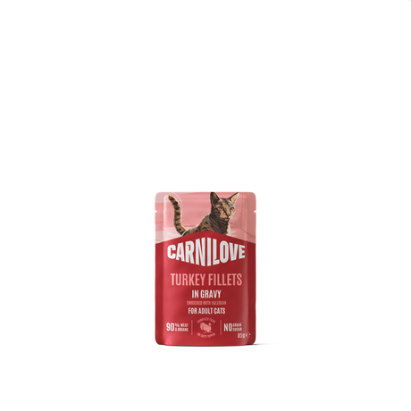 Carnilove Cat Filetti in Salsa MultiPack 12 bustine di 4 gusti diversi da 85 g
