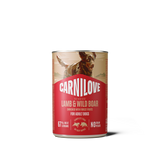 Carnilove Dog Paté Agnello & Cinghiale umido lattina 400 g