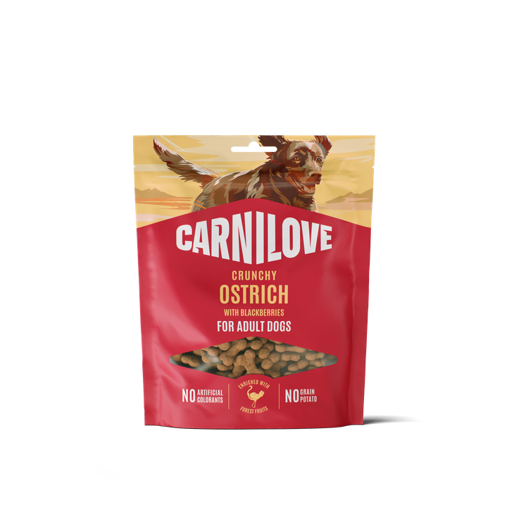 Carnilove Dog Snack Croccante Struzzo & More 200 g