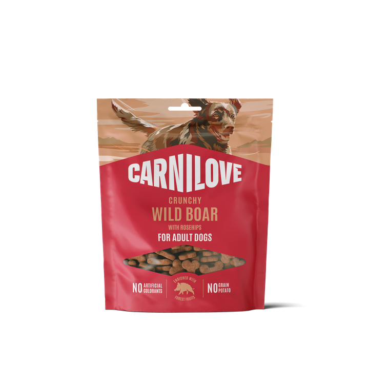 Carnilove Dog Snack Croccante Cinghiale & Frutti Rossi 200 g