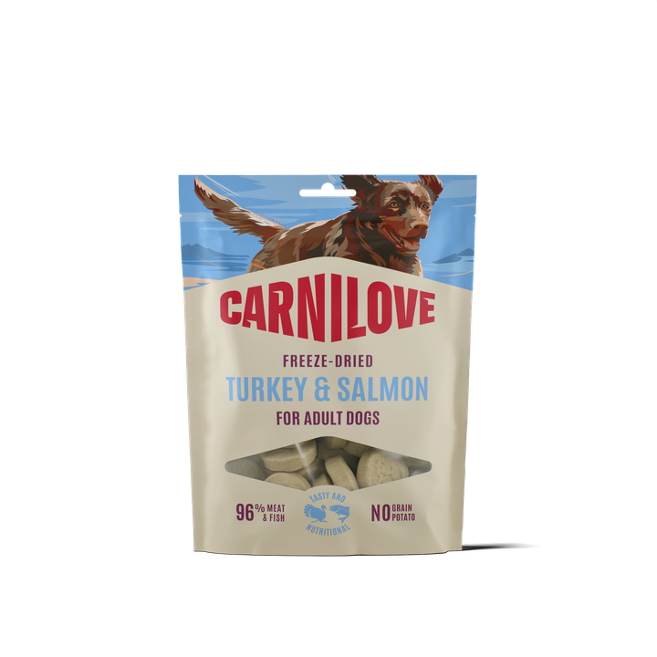 Carnilove Dog Snack Freeze Dried Tacchino & Salmone 60 g