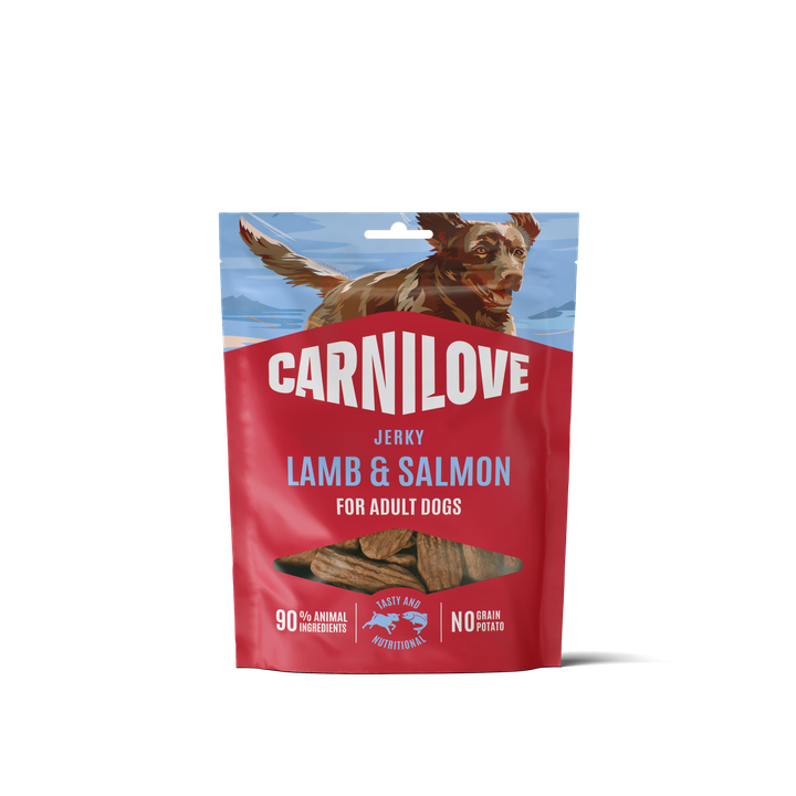 Carnilove Dog Snack Jerky Agnello & Salmone 100 g