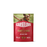 Carnilove Dog Paté Tacchino & Anatra con Erba Codolina umido busta 300 g