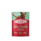Carnilove Dog Paté Tacchino & Fagiano con Foglie di Lampone umido busta 300 g