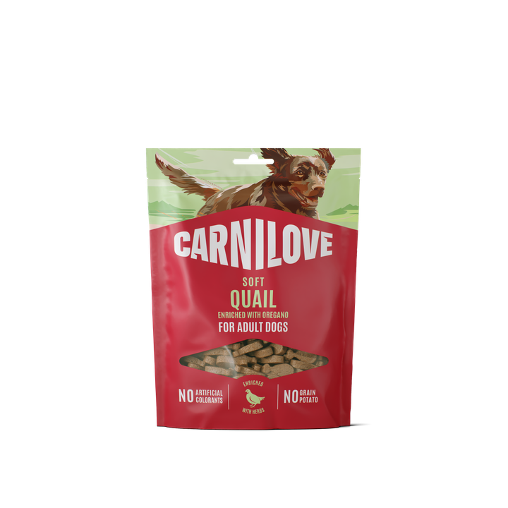 Carnilove Dog Snack Morbido Quaglia & Origano 200 g