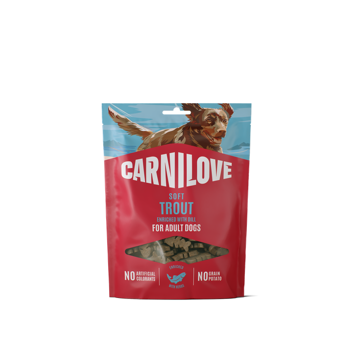 Carnilove Dog Snack Morbido Trota & Aneto 200 g