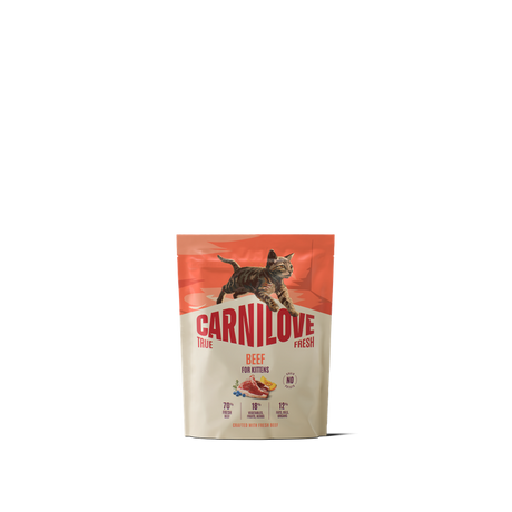 Carnilove Cat True Fresh Kitten Manzo secco