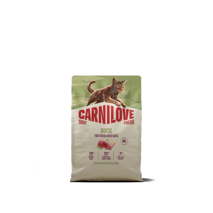 Carnilove Cat True Fresh Sterilizzato Anatra secco
